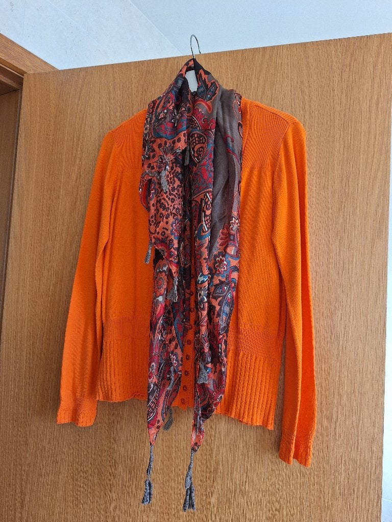 Vestje + topje + sjaal Comme ca (M/L), Taille 38/40 (M), Enlèvement ou Envoi, Comme ça, Porté
