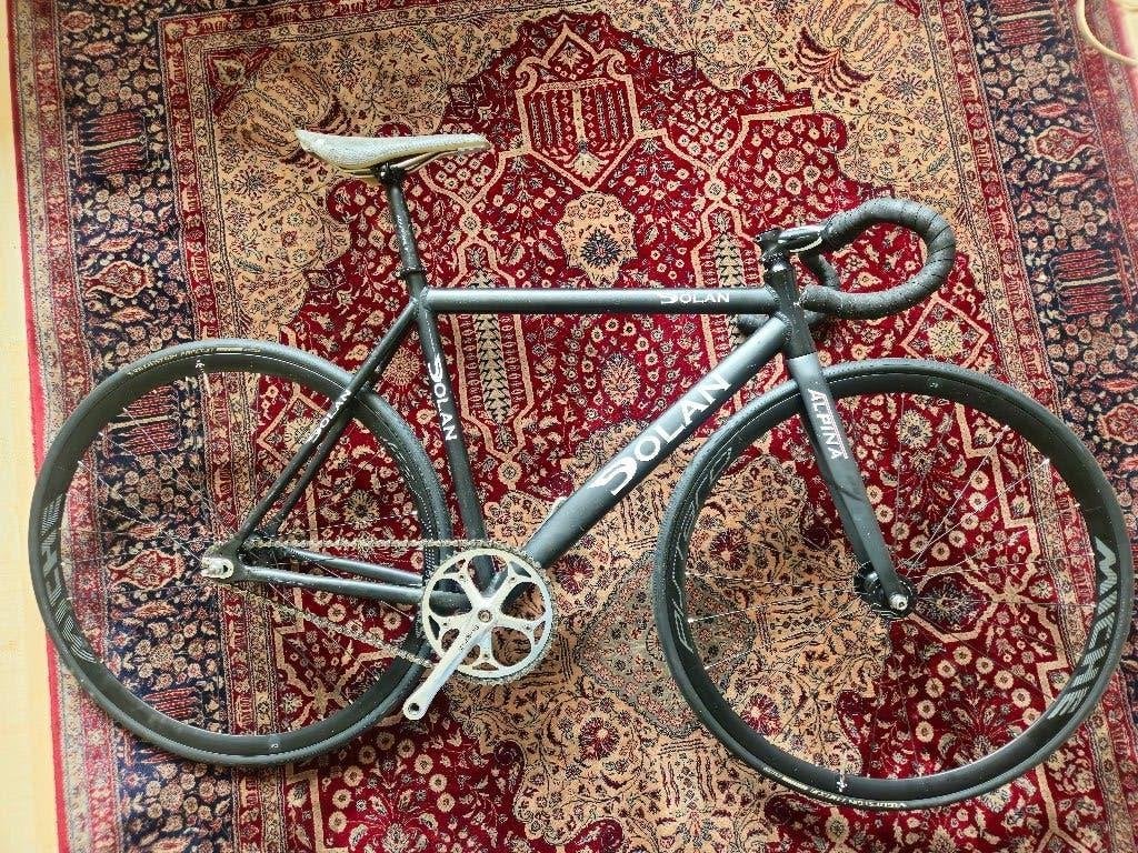 DOLAN ALPINA : Aluminium piste fiets (fixie), 53 tot 57 cm, Ophalen, Gebruikt, Aluminium