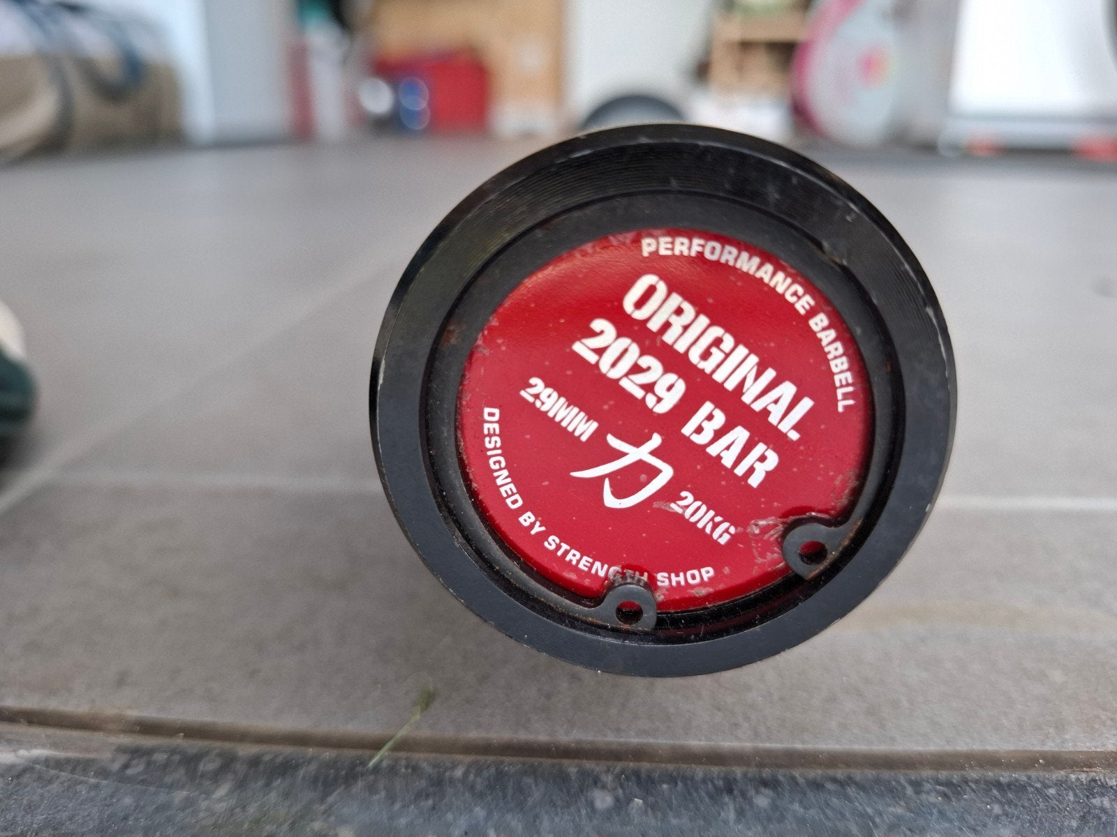 Strength Shop Original 2029 Barbell, Sport en Fitness, Ophalen, Gebruikt, Halterstangen