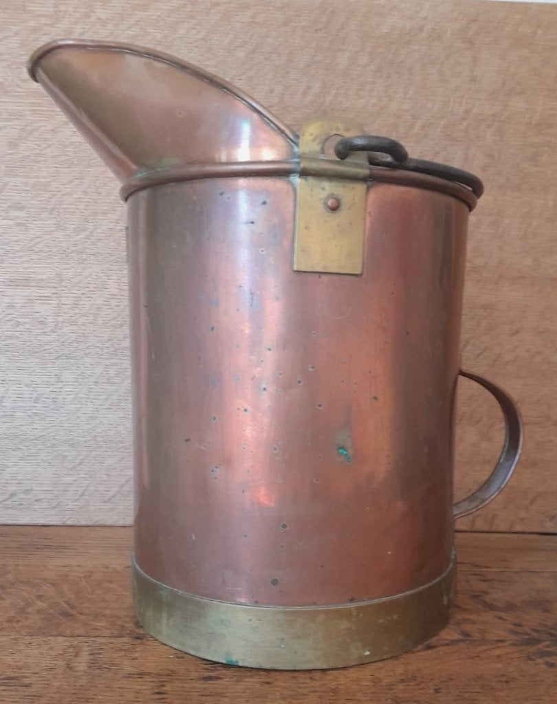 VINTAGE koperen emmer/kruik, Antiek en Kunst, Ophalen of Verzenden, Koper