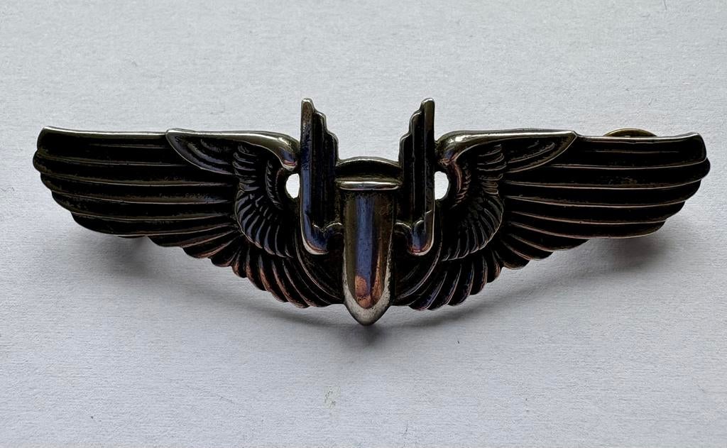 WW2 USAAF Aerial Gunner badge 3inch, Collections, Enlèvement ou Envoi, Comme neuf