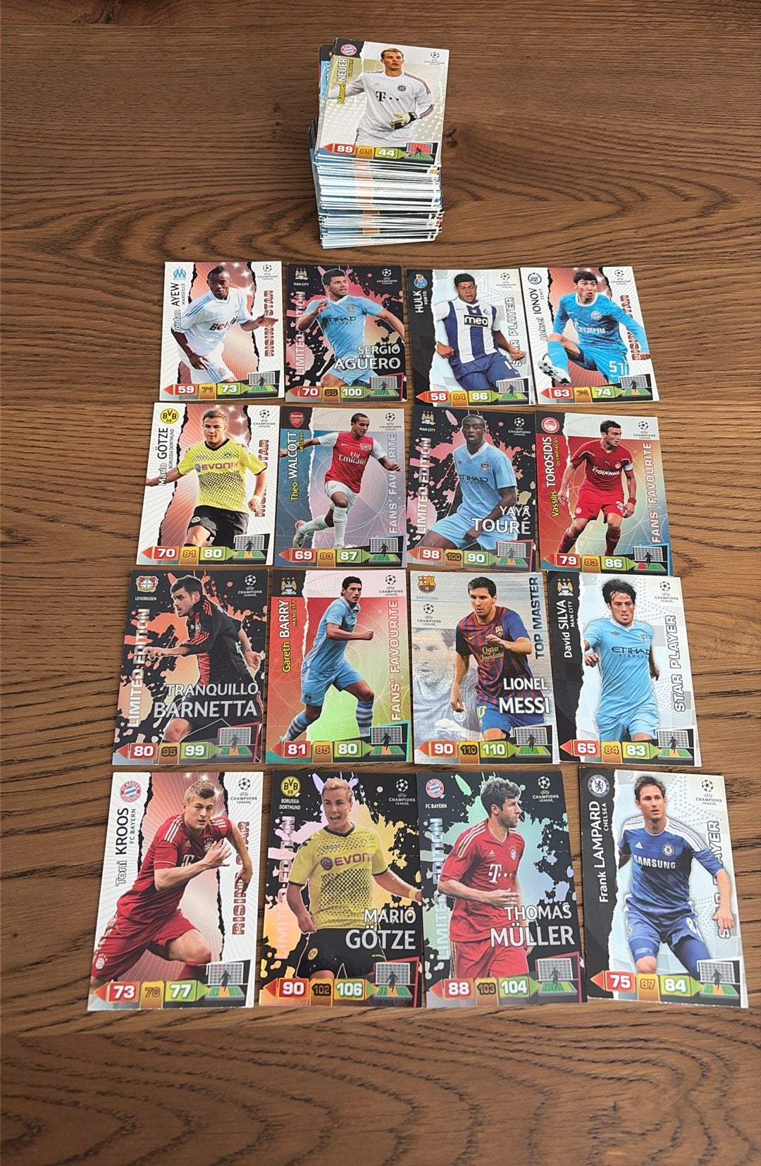 Panini kaarten champions league 2011-2012, Hobby & Loisirs créatifs, Jeux de cartes à collectionner | Autre, Enlèvement ou Envoi