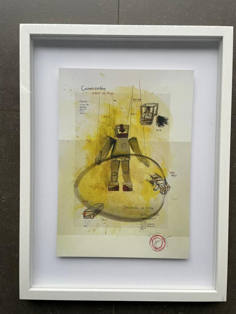 Koen Vanmechelen - Cosmogolem, Ophalen