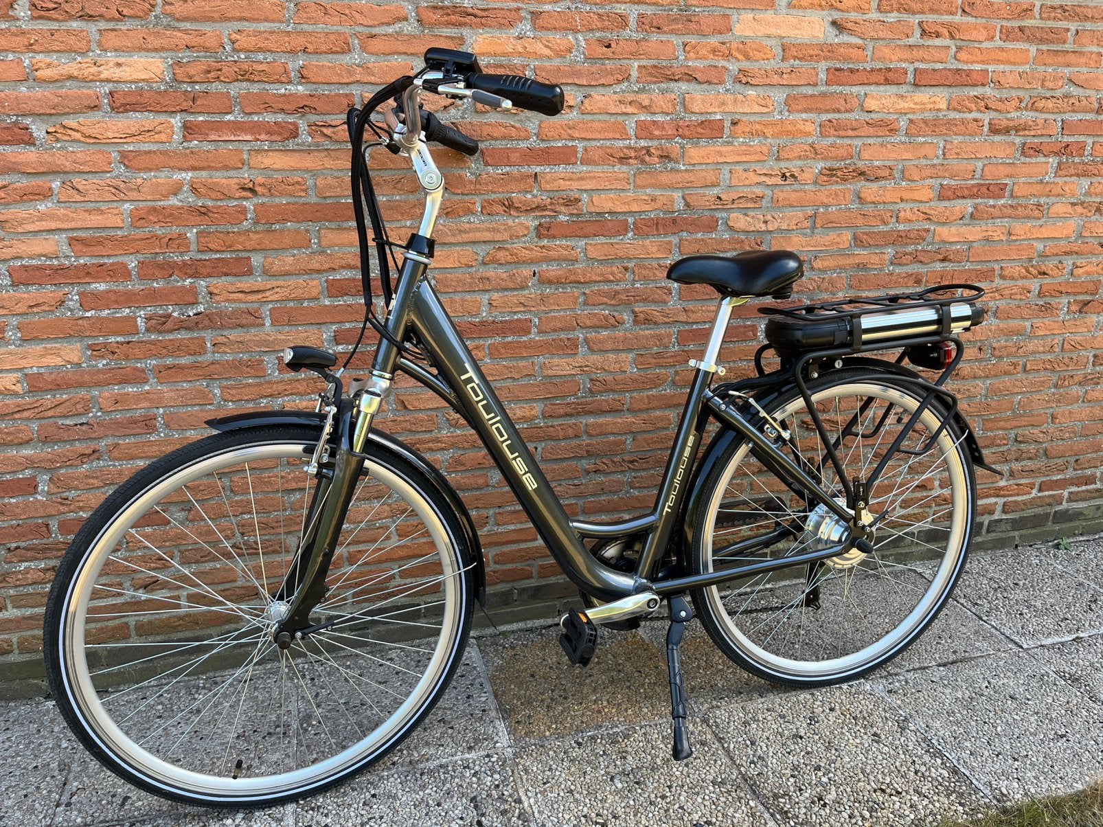 Elektrische fiets Toulouse bij DCQ bikes Jabbeke gekocht, Fietsen en Brommers, Elektrische fietsen, Ophalen, Zo goed als nieuw