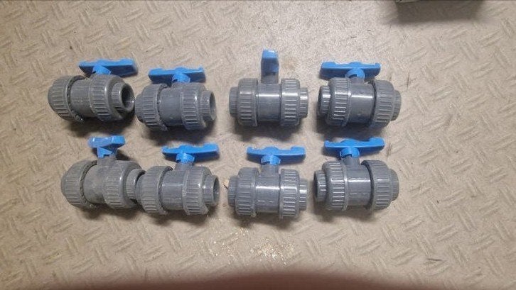 kogelkraan, Ophalen, PVC