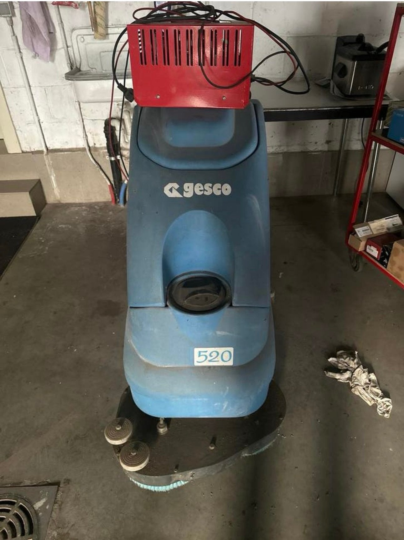 Industriele Kuismachine/ schriobmachine, Ophalen, Gebruikt