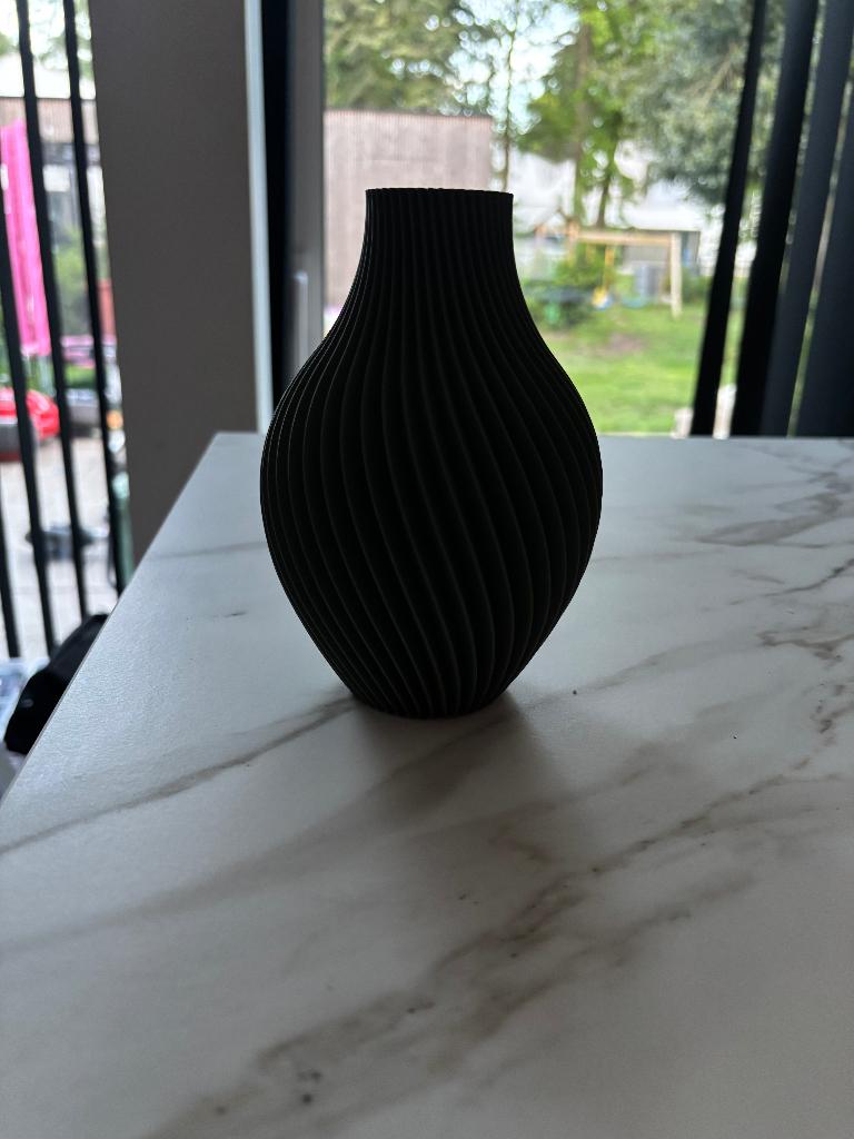 Bloemenvaasje 3D geprint, Kunststof, Nieuw, Ophalen of Verzenden, Minder dan 50 cm