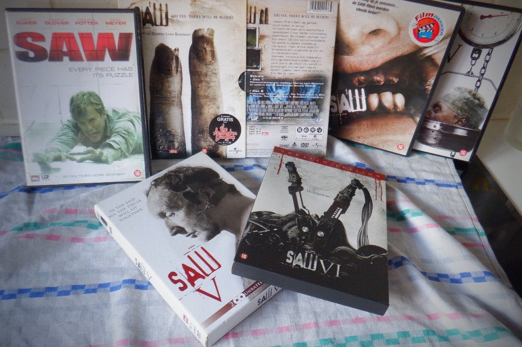 DVD SAW 1T/M 6., CD & DVD, DVD | Horreur, Suppléments, Enlèvement ou Envoi, Anglais, Slasher