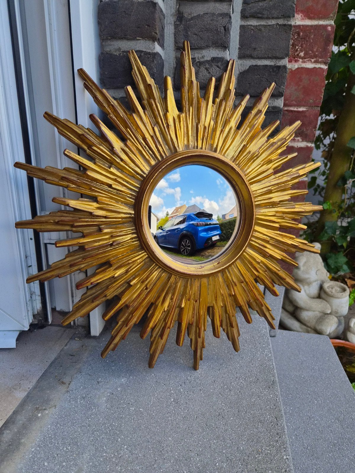 Miroir solaire Deknudt 50 cm, verre convexe., Maison & Meubles, Enlèvement ou Envoi