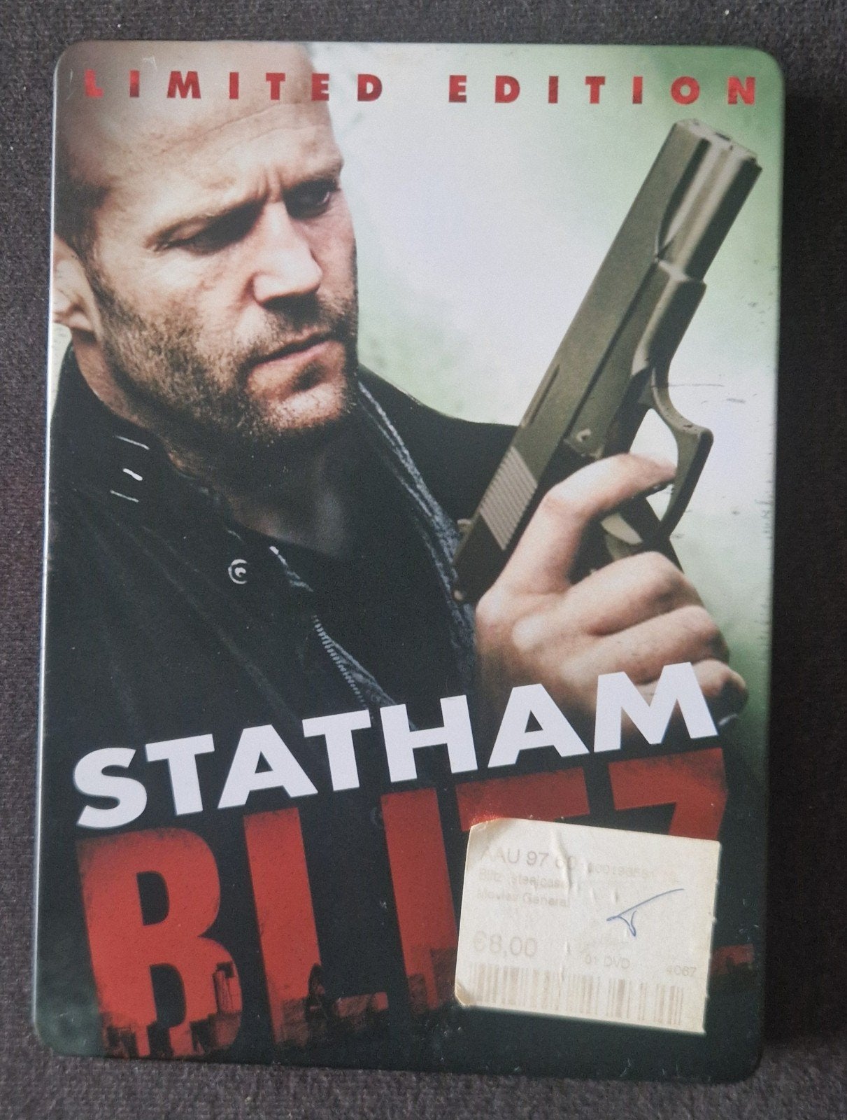 Jason Statham — Blitz (2011)
Steelbook en édition limitée 
U, CD & DVD, DVD | Action, Action, Enlèvement