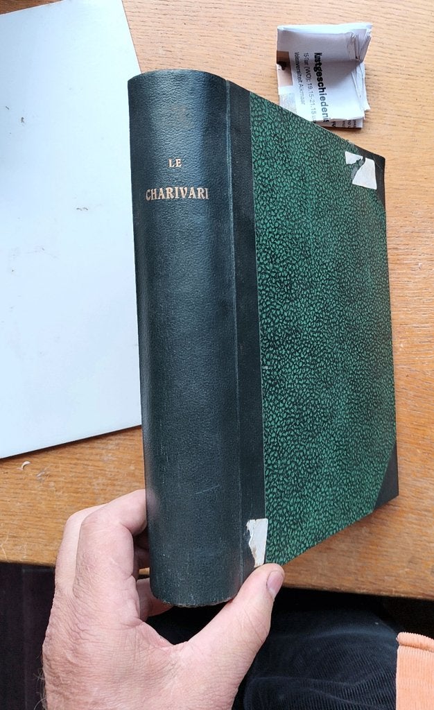 Le Charivari - Gebonden Franse tijdschriftencollectie, Boeken, Ophalen of Verzenden