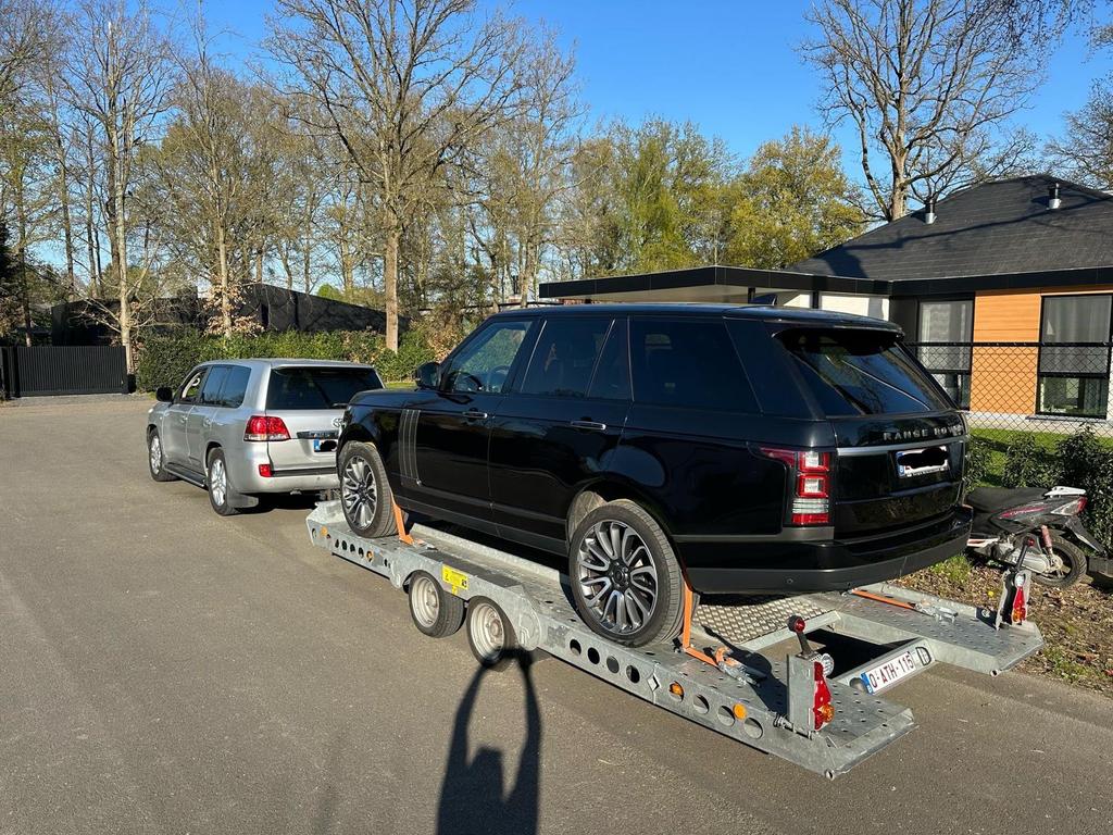 TE HUUR autotransporter Ifor Williams CT177, Auto diversen, Aanhangers en Bagagewagens, Gebruikt, Ophalen of Verzenden