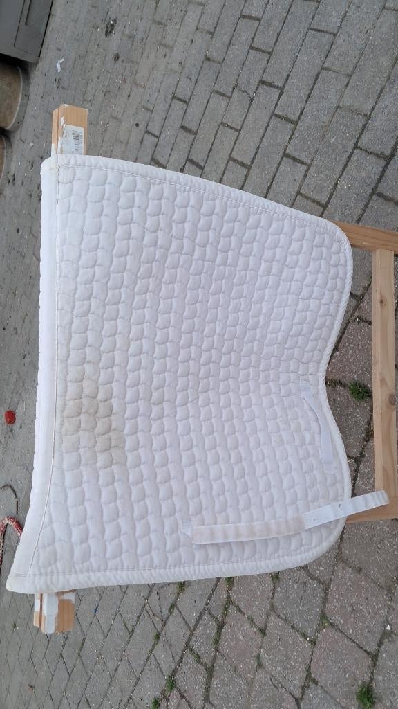 Wit dekje lamicell, Full (L), Tapis de dressage, Blanc, Enlèvement