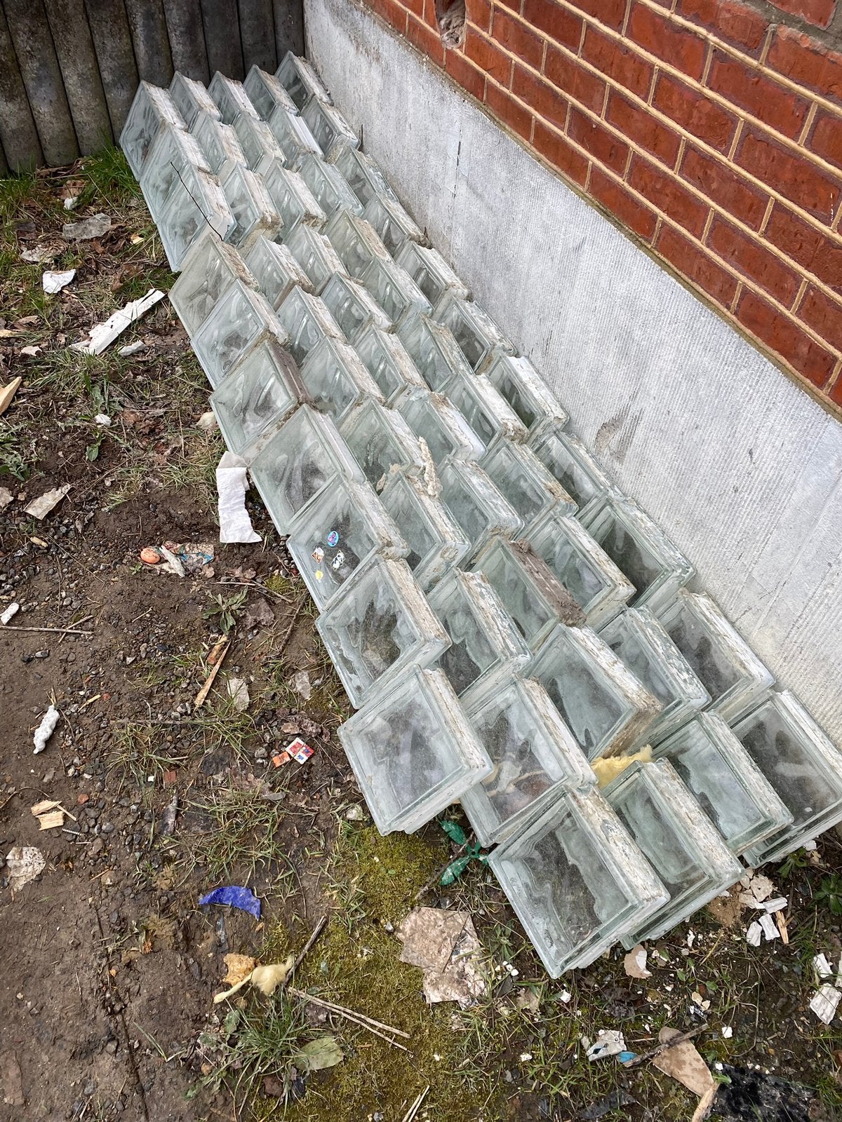 Blocs de verre, Bricolage & Construction, Enlèvement, Comme neuf