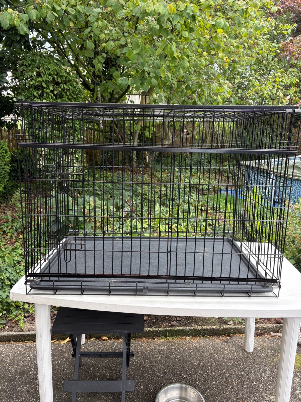 Draad bench, Animaux & Accessoires, Caisses pour chiens, Enlèvement, Comme neuf