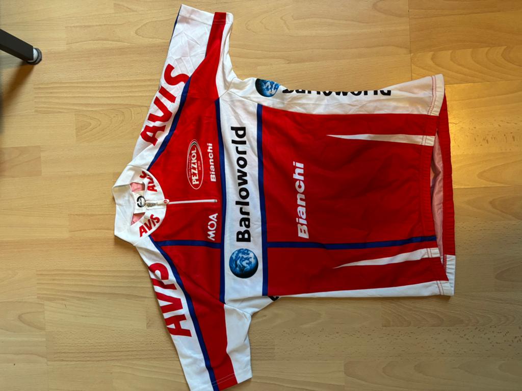 Maillot de cyclisme Barloworld Bianchi vintage 2009, Enlèvement ou Envoi, Comme neuf