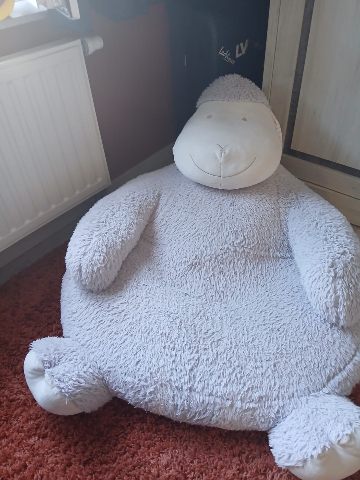 Leuk kussen voor kinderkamer, Ophalen, Zo goed als nieuw, Grijs