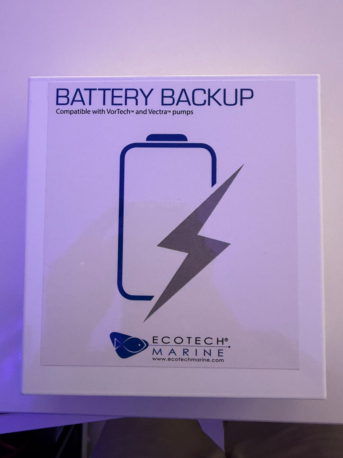 Ecotech backup batterij, Ophalen, Zo goed als nieuw
