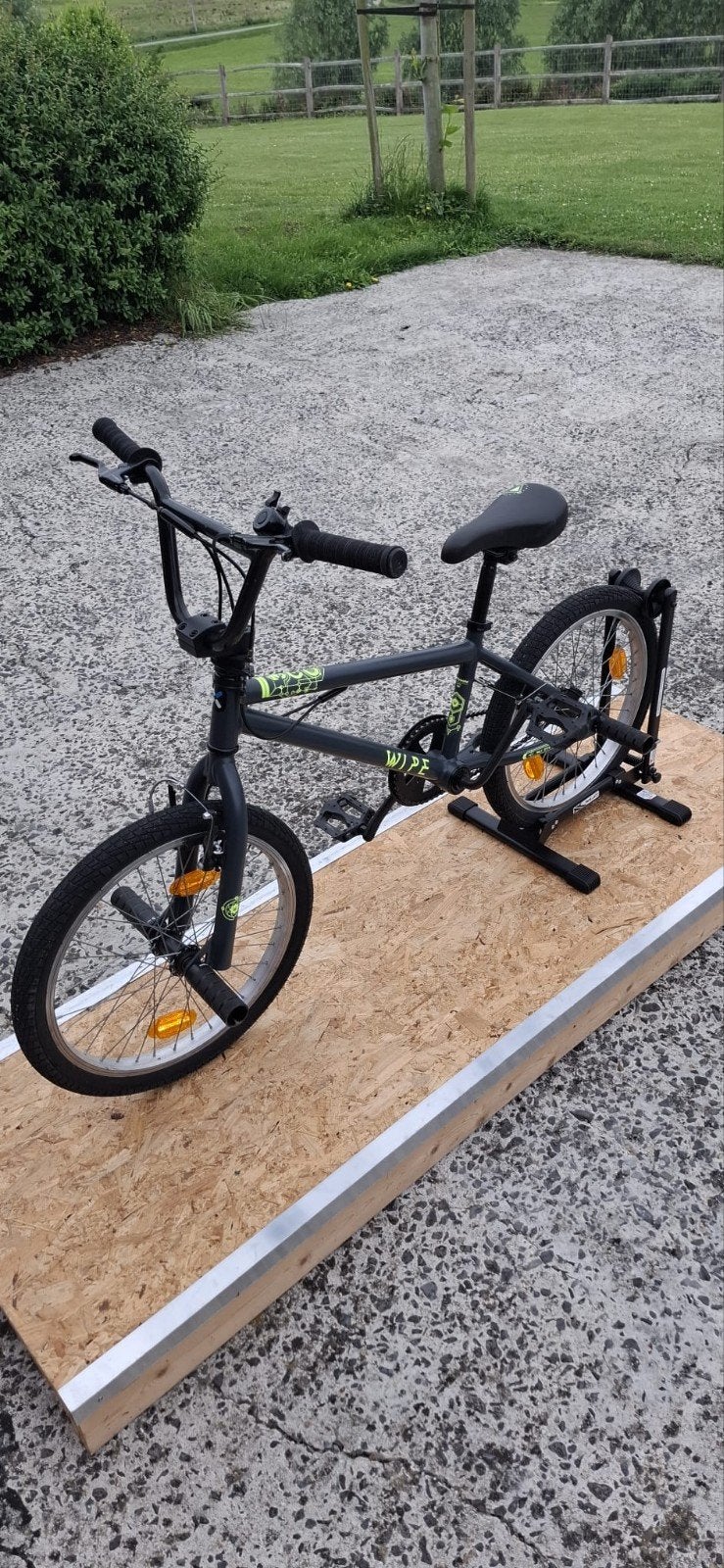 BMX BTWIN WIPE, Enlèvement