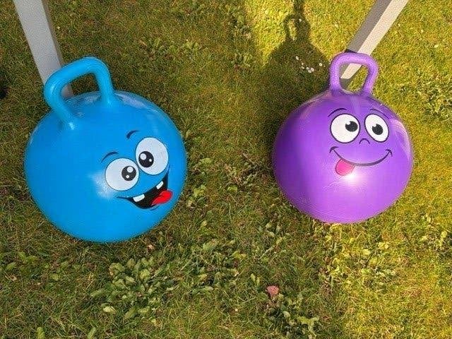 springballen kleuter 2 stuks, Ophalen, Zo goed als nieuw