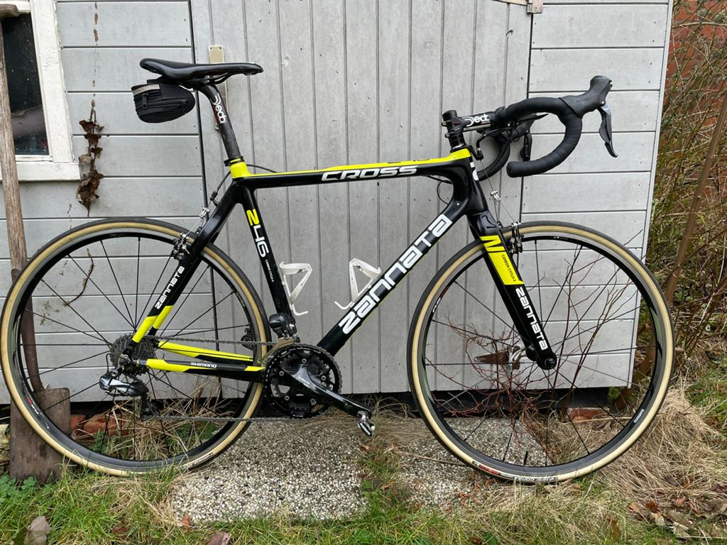 Zanata Z46 cyclocross XL full carbon di2 ultegra, Fietsen en Brommers, 28 inch, Gebruikt, Carbon, 61 tot 65 cm