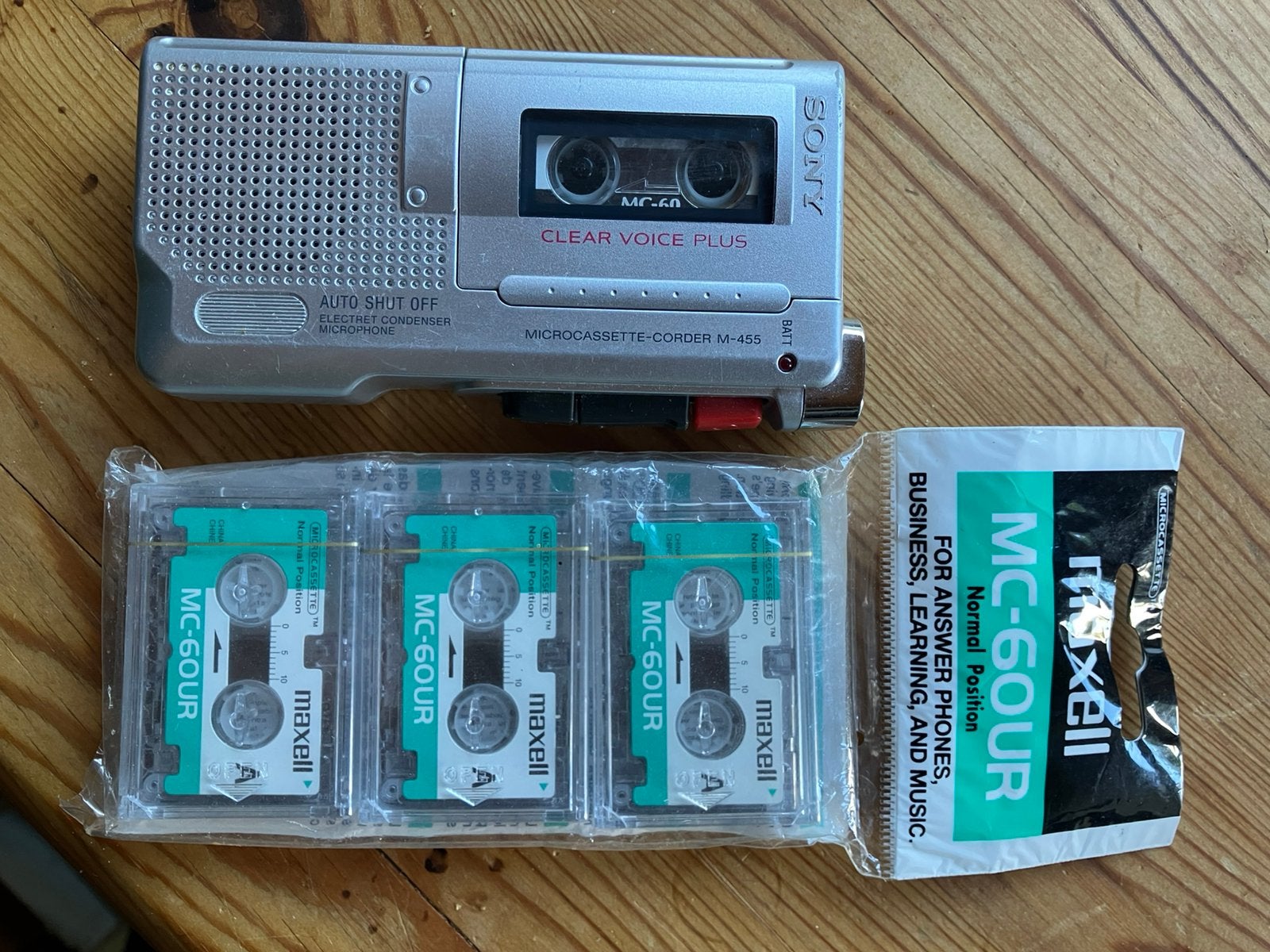 Dictaphone Sony mini cassettes, Audio, Tv en Foto, Ophalen, Bandrecorder