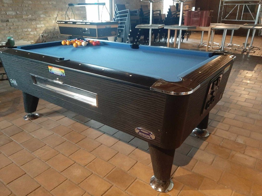 Poolbiljarts vanaf 2150 euro., Ophalen, Gebruikt, Pooltafel
