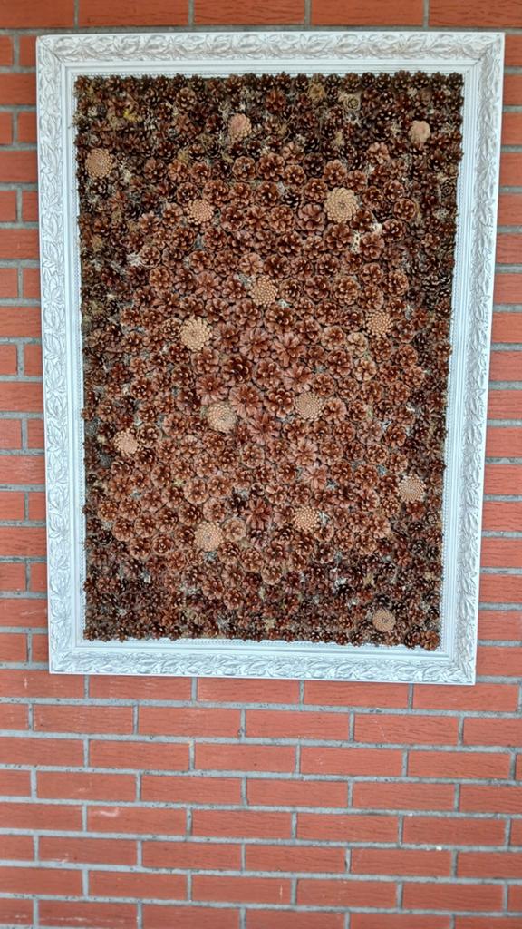 Hobby werkje .Maat is 100 op 70 cm., Hobby en Vrije tijd, Schilderen, Ophalen