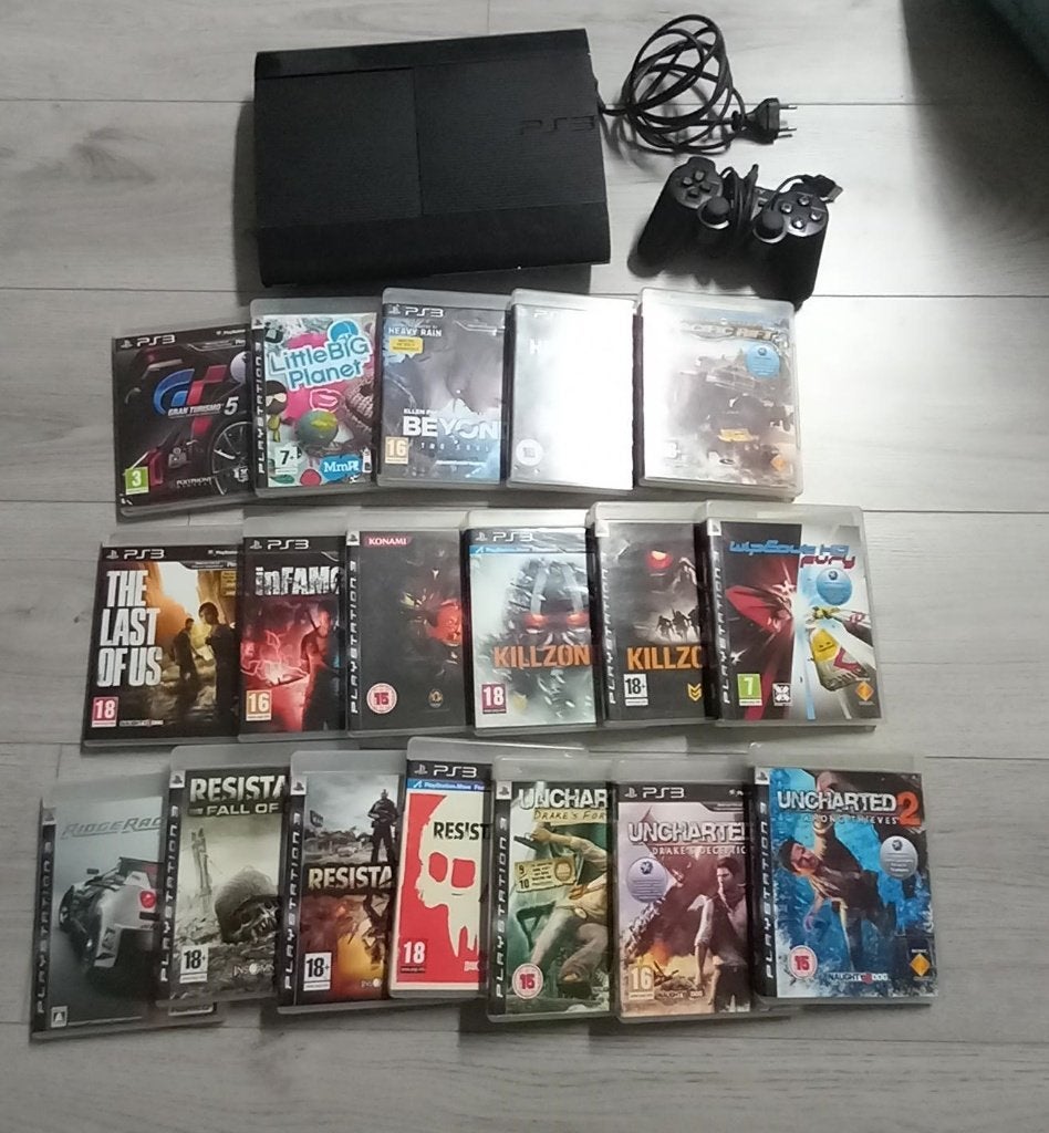 playstation 3 + 18 games, Games en Spelcomputers, Ophalen of Verzenden