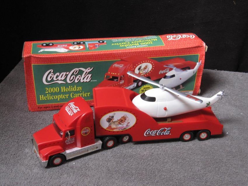 coca cola trucks met verlichting 3 verschillende, Ophalen of Verzenden, Nieuw, Gebruiksvoorwerp