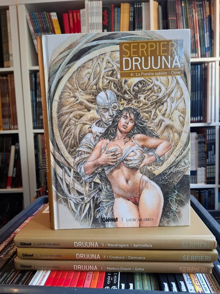 INTEGRALES DRUUNA VOLUMES 1 à 4 TBE SERIE COMPLETE 1-8, Boeken, Complete serie of reeks, Ophalen of Verzenden, Zo goed als nieuw