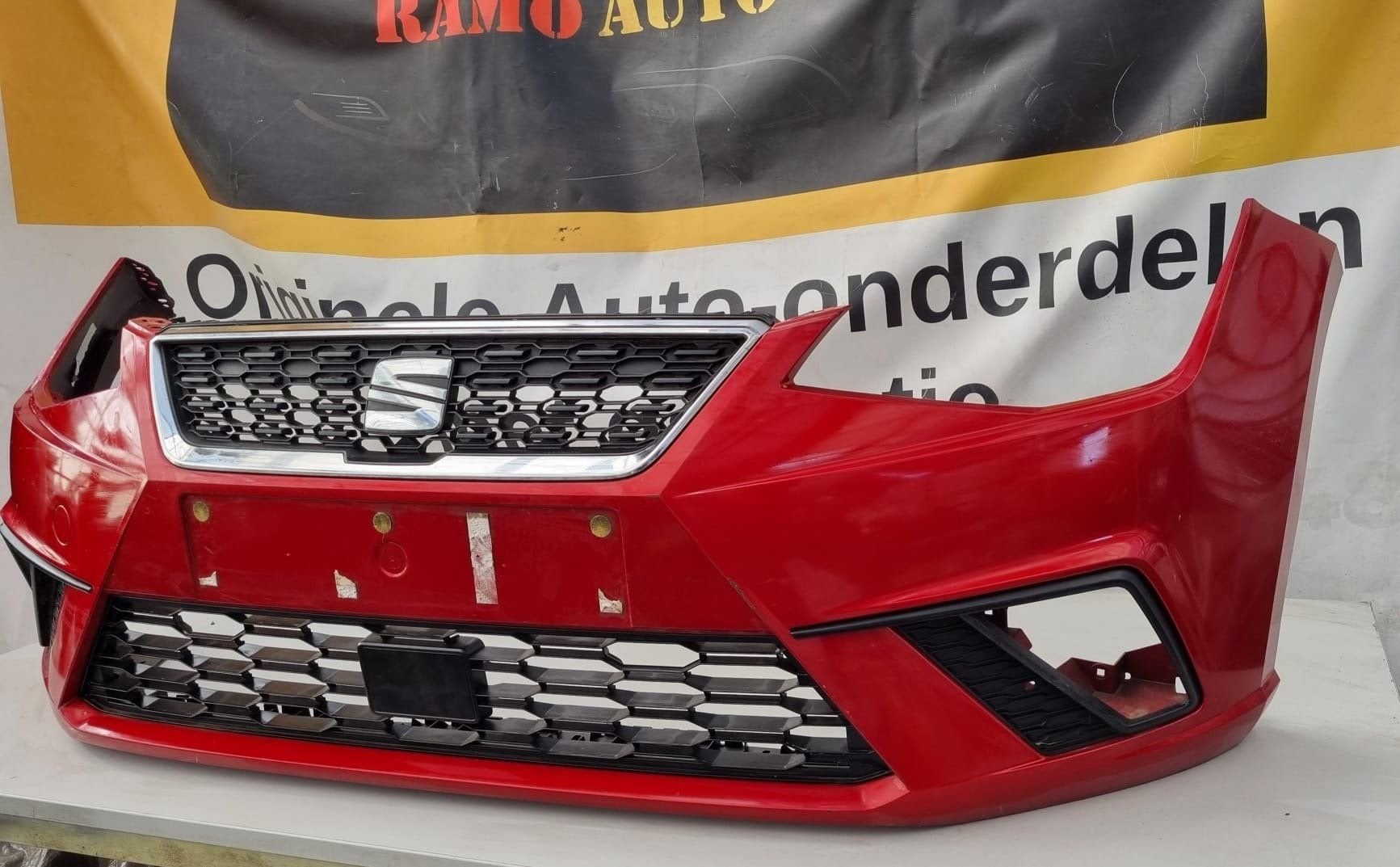 SEAT IBIZA FR 6F VOORBUMPER 6F0807221D 2017, Gebruikt, -, Voor, -