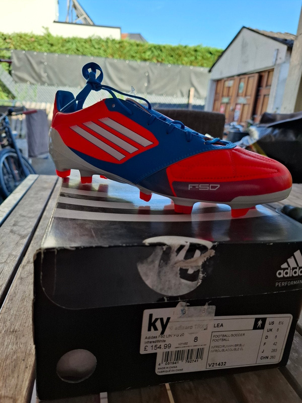 retro adidas f50 maat 42, Sport en Fitness, Voetbal, Ophalen, Schoenen