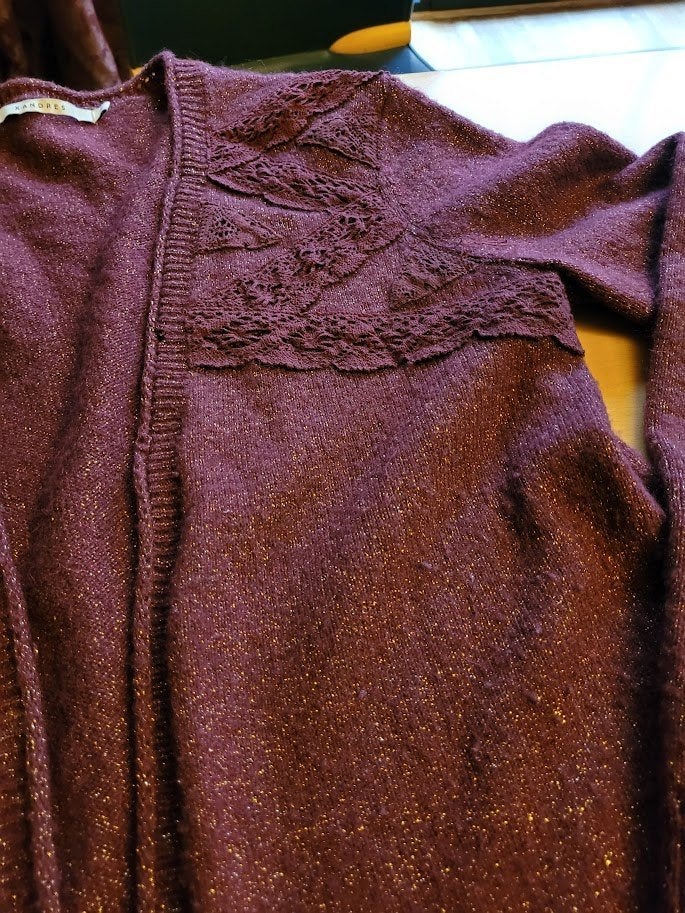 bordeau gilet, Maat 38/40 (M), Overige kleuren, Ophalen of Verzenden, Zo goed als nieuw