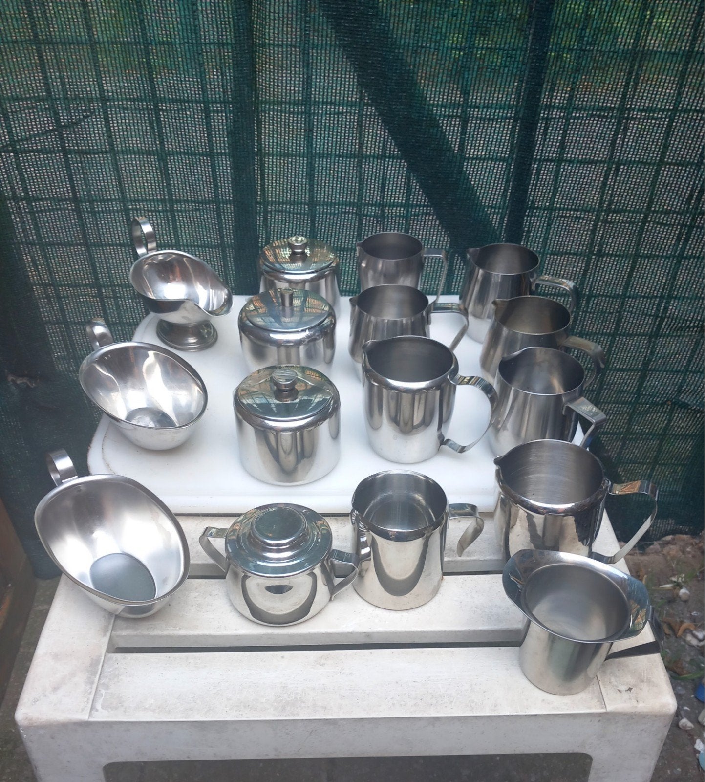 Inox potjes alles 20€, Ophalen, Inox
