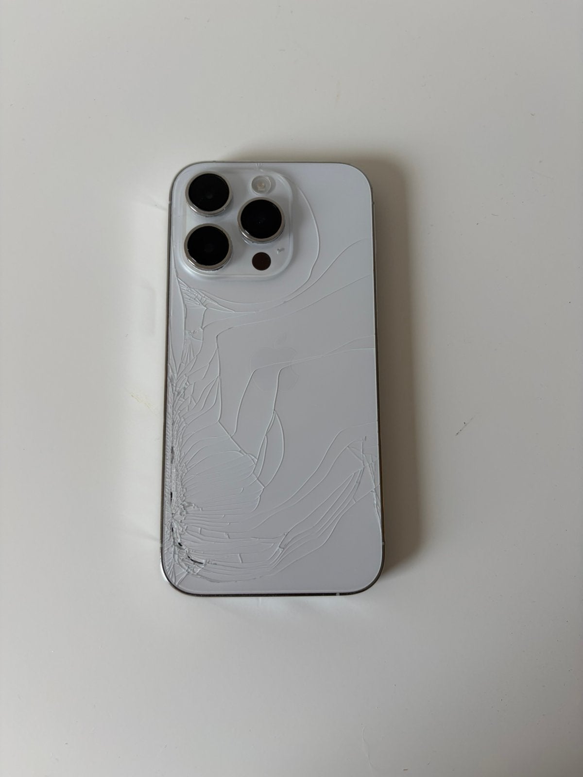 Iphone 14 pro schade achterkant, Ophalen, Wit, 74 %, 128 GB