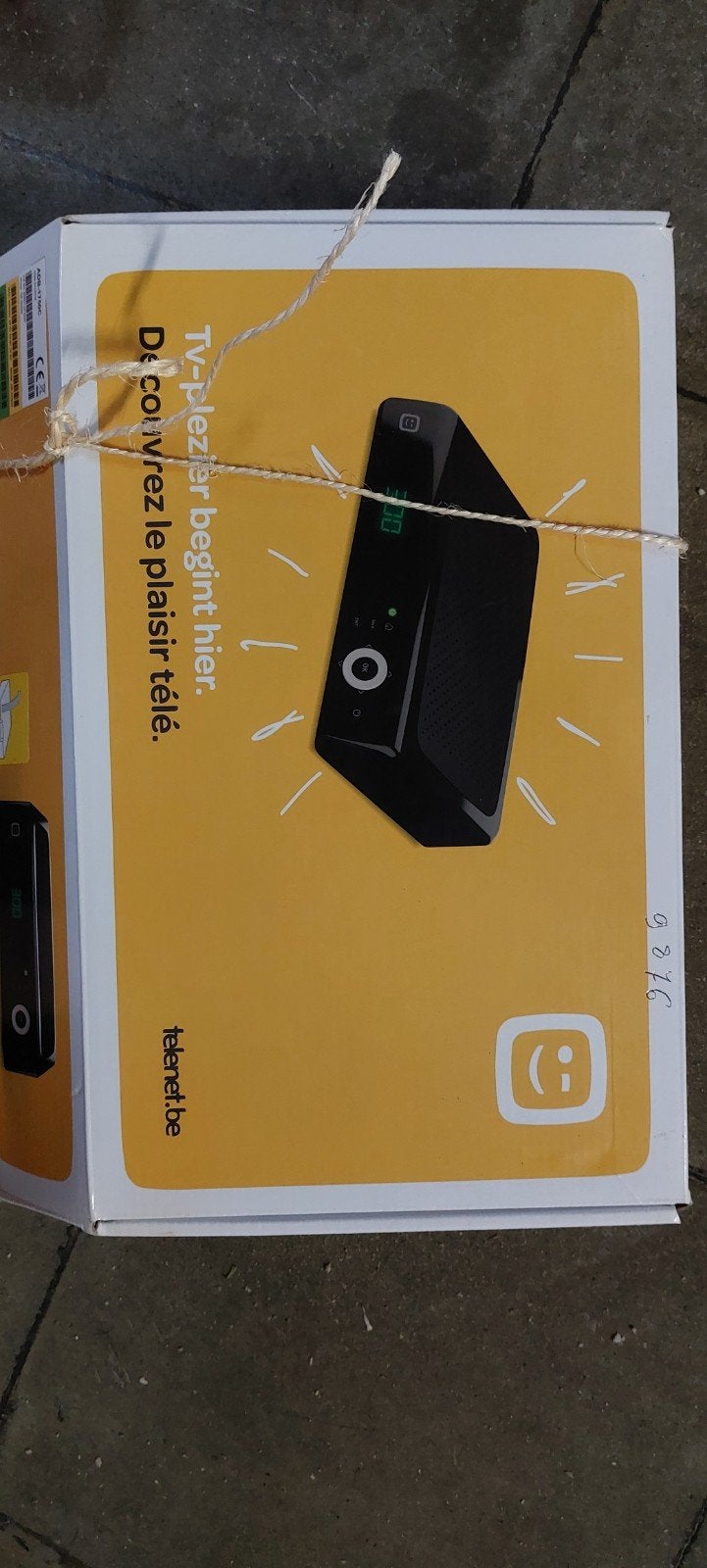 digibox Telenet, Ophalen
