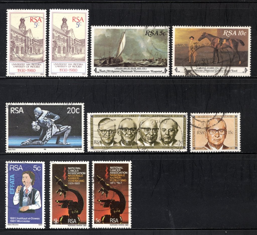 AFRIQUE DU SUD Année 1980-1981 timbrée, Timbres & Monnaies, Timbres | Afrique, Envoi, Afrique du Sud, Affranchi