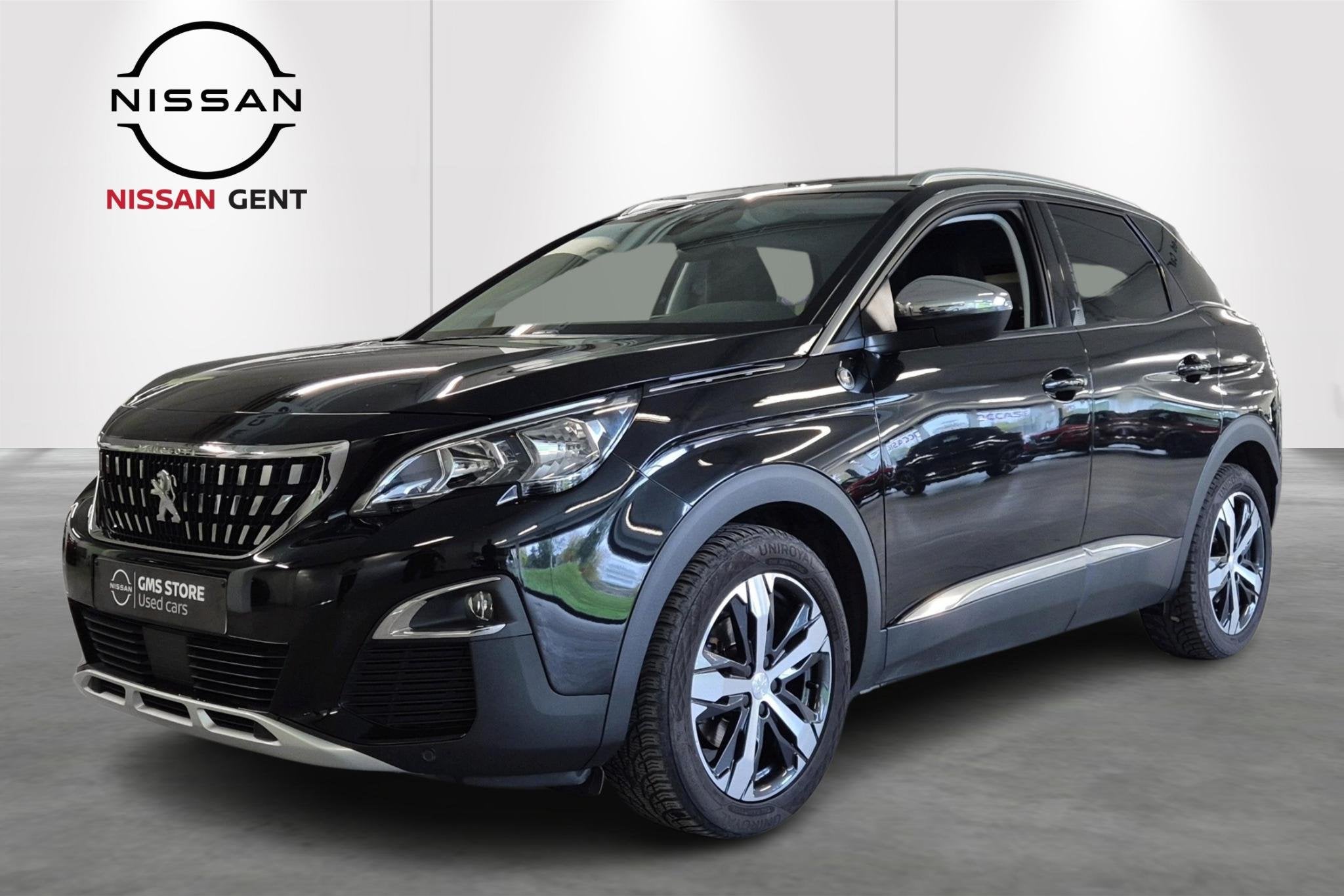 Peugeot 3008 1.2 PureTech 96kW S&S Auto Crossway, Gebruikt, Zwart, 5 deurs, 3 cilinders