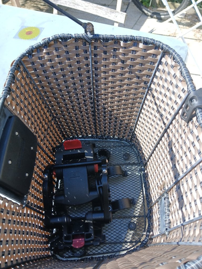 Fiets mand, Ophalen, Zo goed als nieuw, Fietsmand