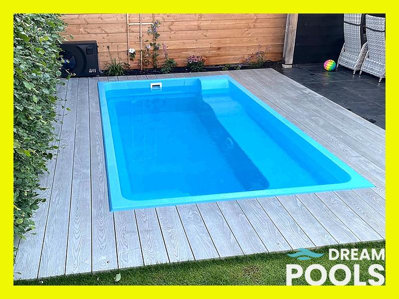 Polyester Zwembad Glasvezel Zwembaden Piscine Coque 4,50m!!!, Jardin & Terrasse, Enlèvement, Neuf, Autres types