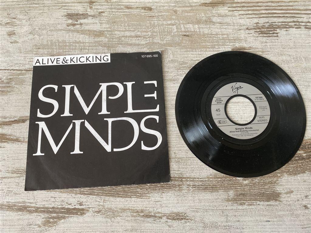 Simple Minds - alive en kicking singles [1219], Verzenden, Zo goed als nieuw