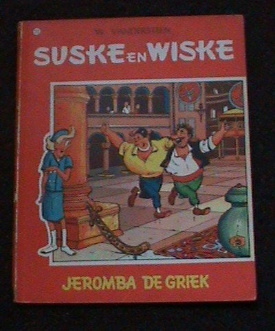 Suske en Wiske Jeromba de Griek 1e Druk matte versie, Ophalen of Verzenden, Gelezen