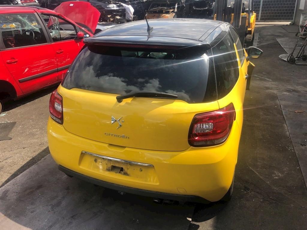 PARE-CHOCS ARRIÈRE Citroën DS3 (SA) (1611631480), Utilisé, Arrière, Citroën, Pare-chocs