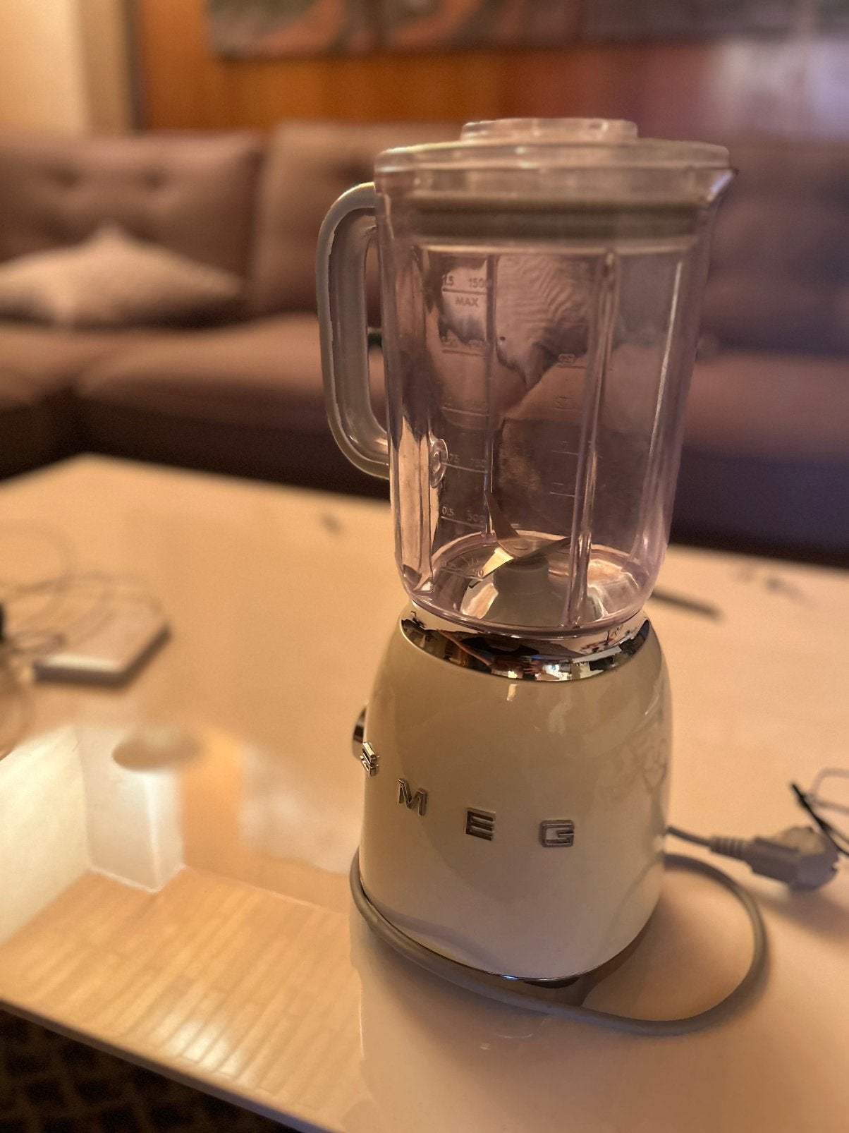 Smeg blender, Elektronische apparatuur, Ophalen, Zo goed als nieuw, Blender