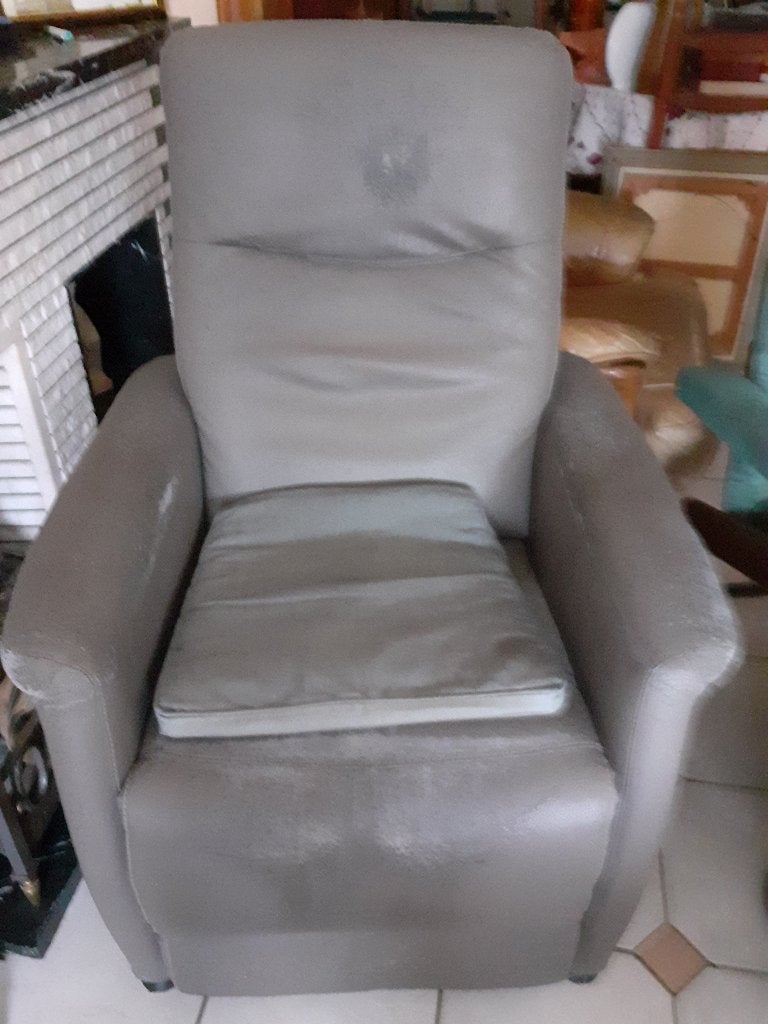 Fauteuil relax électrique releveur, Maison & Meubles, Enlèvement, Utilisé, Synthétique