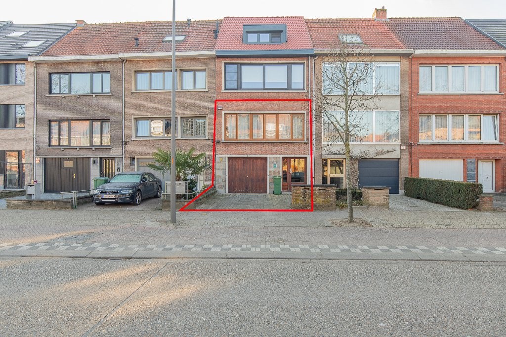 Duplex appartement met tuin en garage in Merksem te koop, Immo, Tot 200 m², 3 kamers, Merksem, Appartement