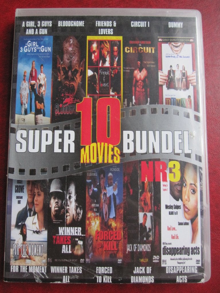 Super 10 Movies Bundle 3 (10 films sur 2 disques), Enlèvement ou Envoi, Anglais, À partir de 16 ans, Néerlandais