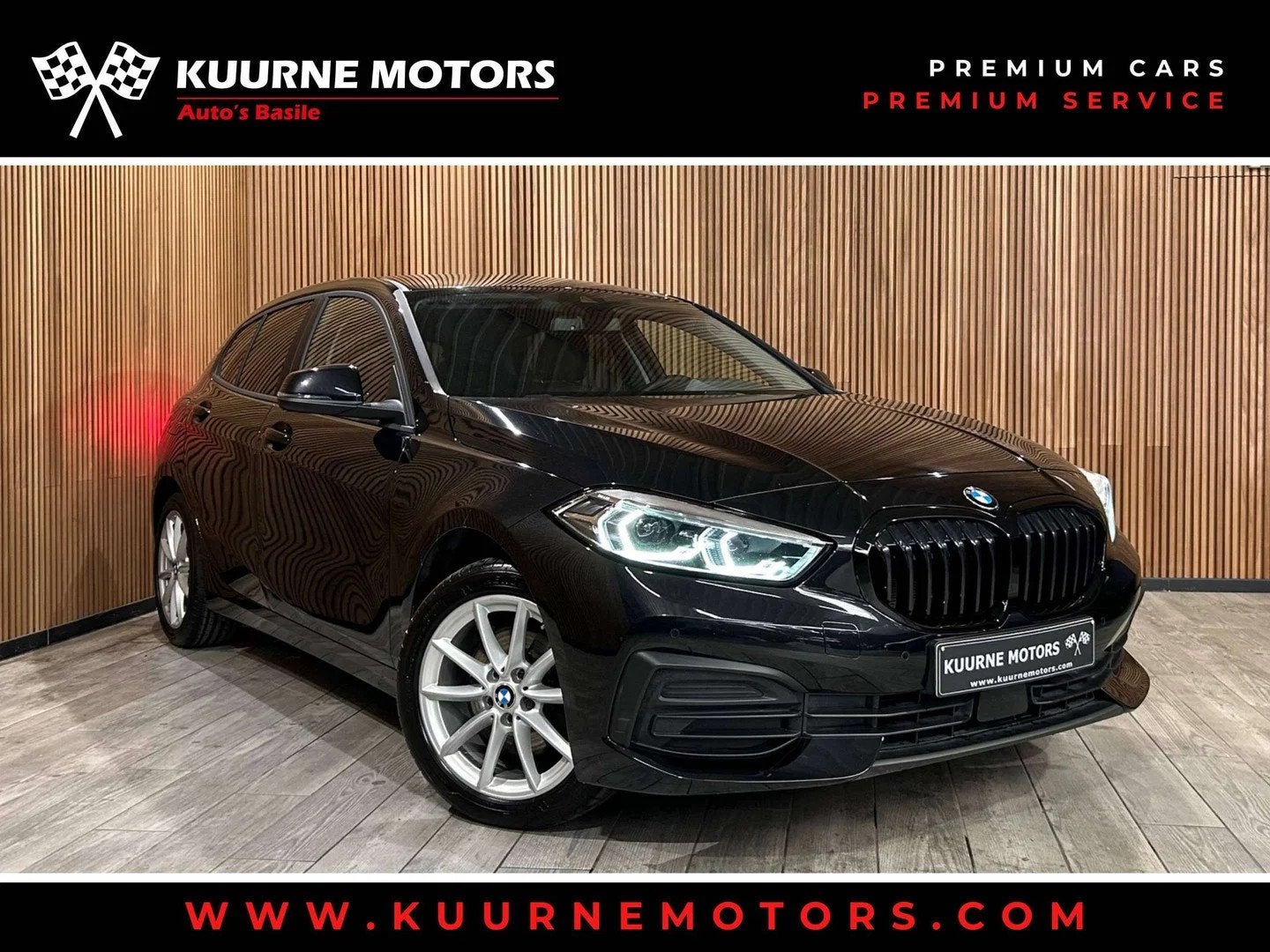 BMW 1 Serie 116 d Alu17"/Led/Leder/Gps/Pdc/Carplay *1j garan, Auto's, 1940 kg, 1 Reeks, Gebruikt, Euro 6