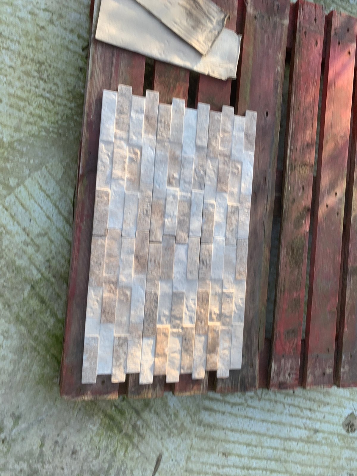 carrelage, Jardin & Terrasse, Enlèvement, Comme neuf